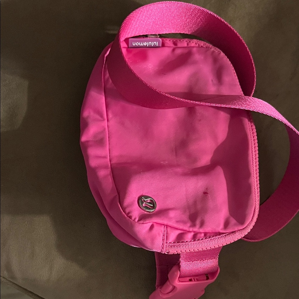 lululemon athletica Vibrant Pink Crossbody Bag